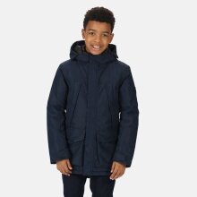 Regatta Winterjacke Paddrick Parka (warm und wasserdicht) navyblau Kinder