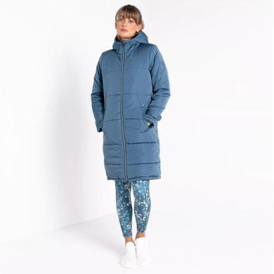 Dare2B Winter-Steppjacke Reputable II (wattierte Jacke, wasserdicht) blau Damen