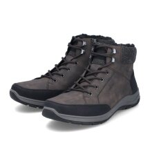 Rieker Winterschuhe 03640-25 (Schnürstiefel mit Innenfutter, Kunstleder) braun Herren