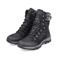 Rieker Winterstiefel M9644-00 (Schnürstiefel mit Innenfutter) schwarz Damen