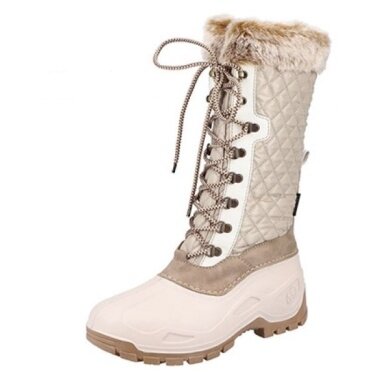 Rieker Winterstiefel P9442-60 (Hochschaftstiefel mit Innenfutter) beige Damen