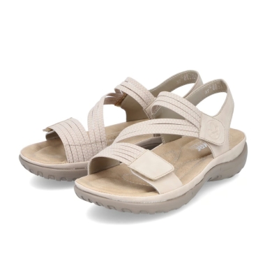 Rieker Sandale 64870-62 beige Damen