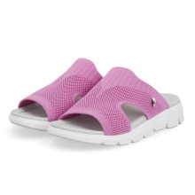 Rieker Sandale V8451-30 Pantoletten pink Damen - 1 Paar