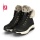 Rieker Winterstiefel Evolution W0063-00 (Stiefel mit seitlichen Reissverschluss und Innenfutter) schwarz Damen