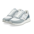 Rieker Sneaker Evolution (Rauhleder) W0607-81 weiss/blau Damen