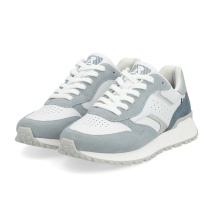 Rieker Sneaker Evolution (Rauhleder) W0607-81 weiss/blau Damen