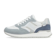 Rieker Sneaker Evolution (Rauhleder) W0607-81 weiss/blau Damen