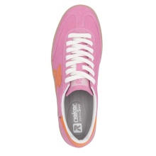 Rieker Sneaker Low San Diego (Glattleder) rosa/pink Damen