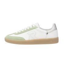 Rieker Sneaker Low San Diego (Glattleder) weiss/mint Damen