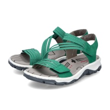 Rieker Trekkingsandalen 68871-52 grün Damen