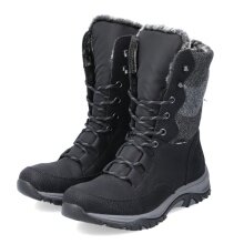 Rieker Winterstiefel M9643-01 (Schnürstiefel mit Innenfutter) schwarz Damen