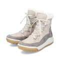 Rieker Winterstiefel Y4744-61 (Schnürstiefel mit Innenfutter und seitlichen Reissverschluss) beige Damen