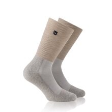 Rohner Wandersocke Original SupeR Light (Wollmischgewebe, feuchtigkeitsregulierend) sandbraun/beige - 1 Paar