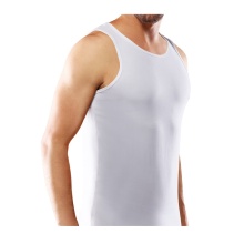 Rohner Unterhemd Basic Singlet (Baumwolle) Unterwäsche weiss Herren