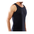 Rohner Unterhemd Basic Singlet (Baumwolle) Unterwäsche schwarz Herren