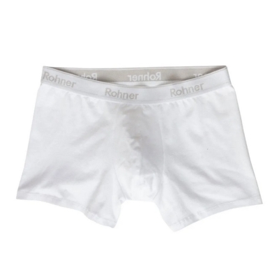 Rohner Boxershort (95% Baumwolle) Unterwäsche weiss Herren - 1 Stück