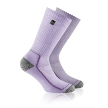 Rohner Sportsocke Crew Eco X-Sport (Bio-Baumwolle, feuchtigkeitsabsorbierend) violett/lavender - 1 Paar