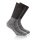 Rohner Wandersocke Fibre High Tech (Coolmax-Fasern/Merinowolle) anthrazit/grau - 1 Paar