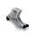 Rohner Sportsocke R-Ultra Light Quarter (leicht, feuchtigkeitsabsorbierend) grau/weiss - 1 Paar