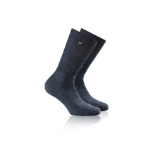 Rohner Wandersocke Fibre Light SupeR (Merinowolle) denimblau - 1 Paar