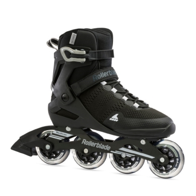 Rollerblade Inline Skates Sirio 84 (Rollen: 84mm/84A, Kugellager: SG5) schwarz/weiss Herren