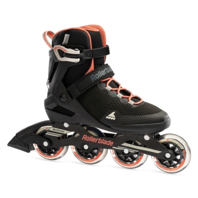 Rollerblade Inline Skates Sirio 84 (Rollen: 84mm/84A, Kugellager: SG5) schwarz/rose Damen