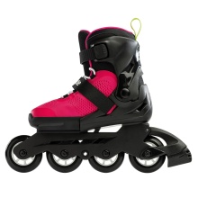 Rollerblade Inline Skates Microblade (Rollen: 72mm/80A, Kugellager: SG3) pink/hellgrün Kinder