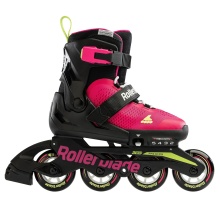 Rollerblade Inline Skates Microblade (Rollen: 72mm/80A, Kugellager: SG3) pink/hellgrün Kinder