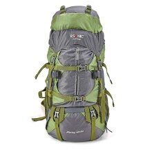 Rsonic Wander-Trekkingrucksack (für Mehrtagestouren) grün 45+5 Liter