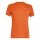 Salewa Tshirt Puez Melange (Dryton Baumwolle für Trekkingtouren) orange Herren