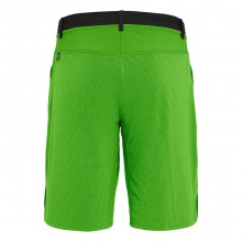 Salewa Trekking-Wanderhose Short Puez 3 DST Outdoor (winddicht und wasserabweisend) kurz grün Herren