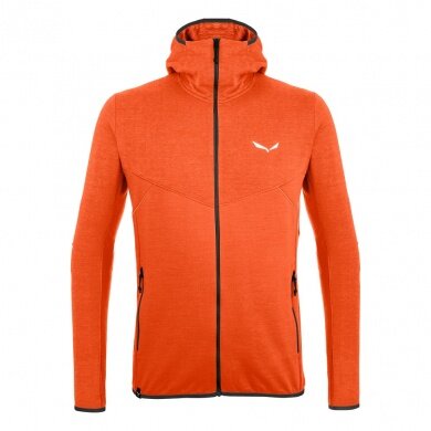 Salewa Fleecejacke Light Micro (Trekking, schnell trocknend, kompakt verstaubar) orange Herren