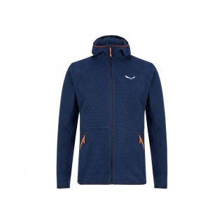 Salewa Fleecejacke Nuvolo mit Kapuze (warm, atmungsaktiv) dunkelblau Herren