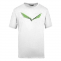 Salewa Tshirt Graphic Dry weiss Herren