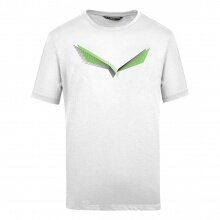 Salewa Tshirt Graphic Dry weiss Herren