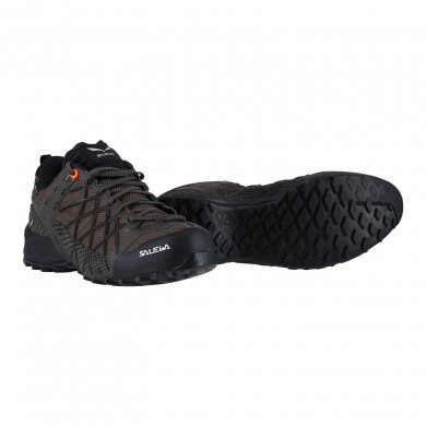 Salewa Wanderschuhe Wildfire GTX (Zustieg, wasserdicht) oliveschwarz/wallnussbraun Herren