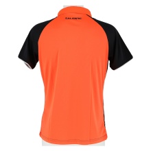 Salming Polo Performance schwarz/rot Herren