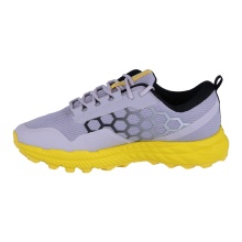 Salming Trail-Laufschuhe Recoil Trail Warrior (Vibram Sohle) 2024 flieder/gelb Herren