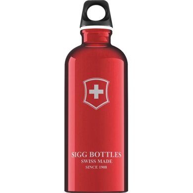 SIGG Trinkflasche Swiss Emblem 600ml rot