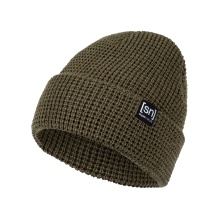 super natural Wintermütze City Beanie (Merinowolle, ideale Thermoregulation) avocado grün - 1 Stück