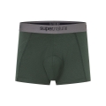 super natural Boxershort Bike Merino Unstoppable Padded (ergonomisches Sitzpolster) dunkelgrün Herren