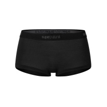 super natural Hot Pants Base Boyfriend Hipster 175 (Merinowolle) Unterwäsche schwarz Damen