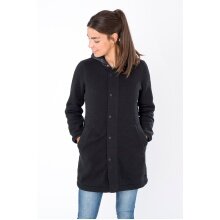 super natural Mantel Combustion Coat (Merinowolle) schwarz Damen