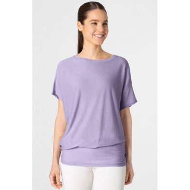 super natural Sport-/Freizeitshirt Yoga Loose Tee lavender lila Damen