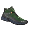 Salewa Wanderschuhe Ultra Flex Mid 2 GTX (Speed-Hiking, wasserdicht) grün Herren