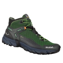 Salewa Wanderschuhe Ultra Flex Mid 2 GTX (Speed-Hiking, wasserdicht) grün Herren