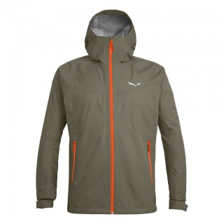 Salewa Ganzjahresjacke Puez Aqua 3 Powertex (wasserdicht) braun Herren