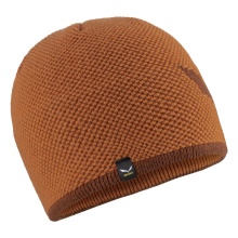 Salewa Wollmütze (Beanie) Ortles Wool (weich, warm, atmungsaktiv) autumnal orange - 1 Stück