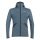 Salewa Trekking-Fleecejacke Puez Melange Polarlite mit Kapuze grau Herren