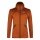 Salewa Trekking-Fleecejacke mit Kapuze Puez Melange Polarlite orange melange Herren